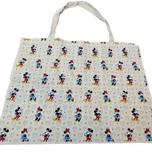 Disney Mickey Mouse XLarge Tote Bag Reusable Shopping Grocery 22" x 16" x 6" NWT